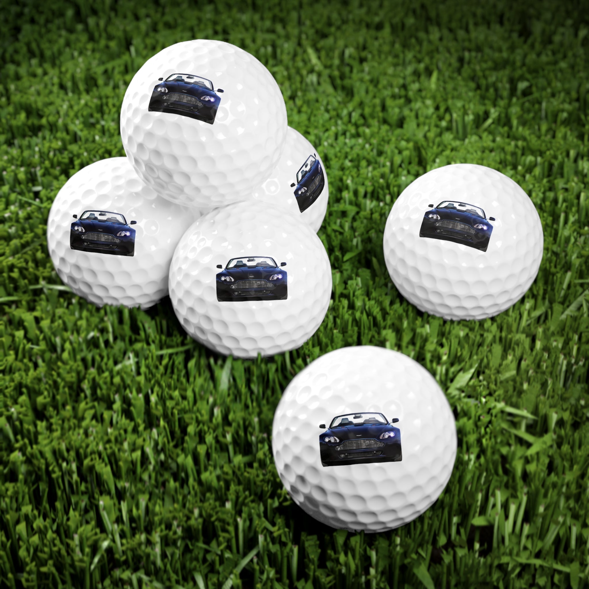 Custom Golf Balls - Aston Martin Edition