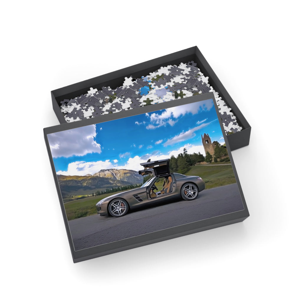 Sortscar Jigsaw Puzzle – Mercedes Edition - Mercedes-Benz SLS AMG