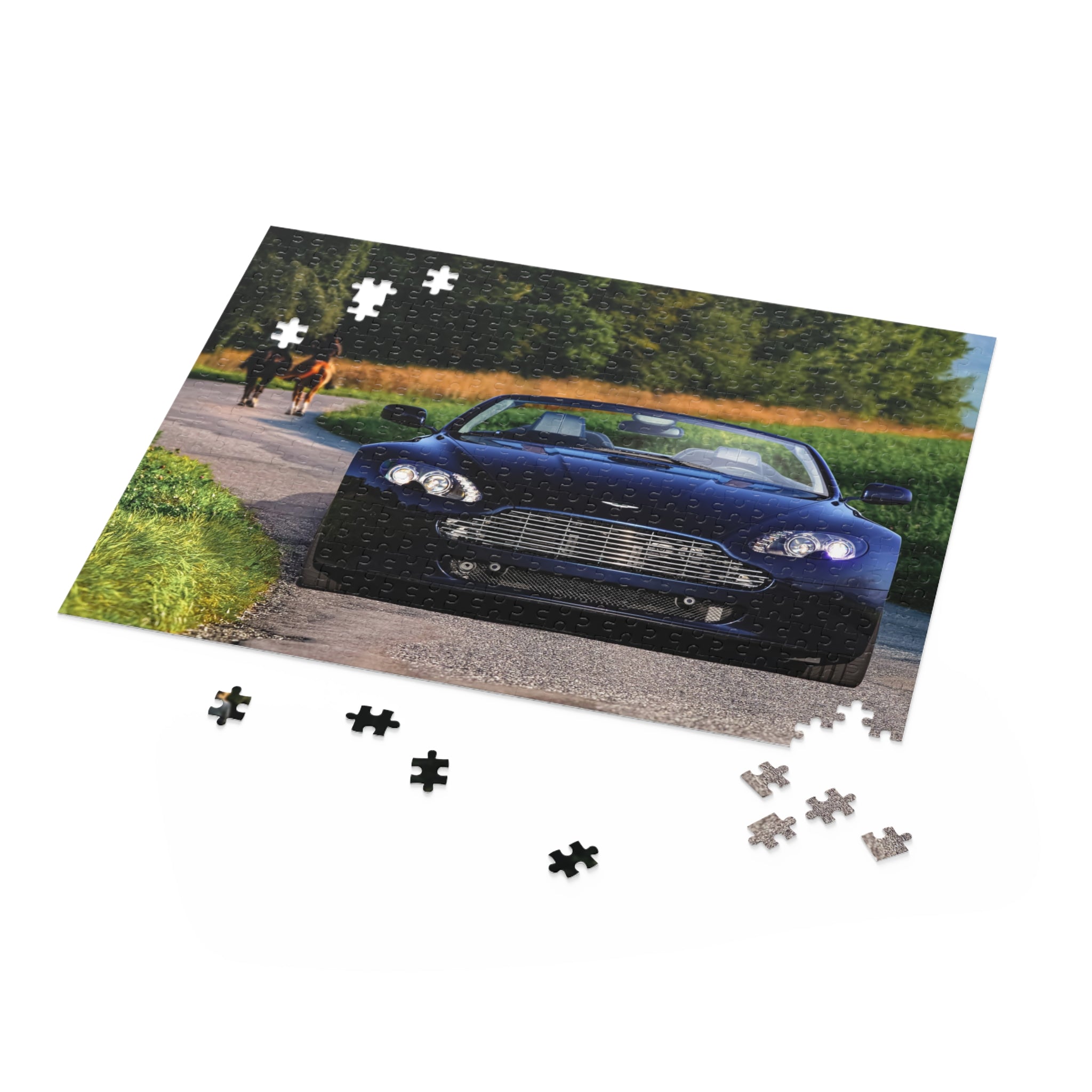 Sportscar Puzzle - 120, 252 & 500-Piece Jigsaw - Aston Martin Edition - V8 Vantage