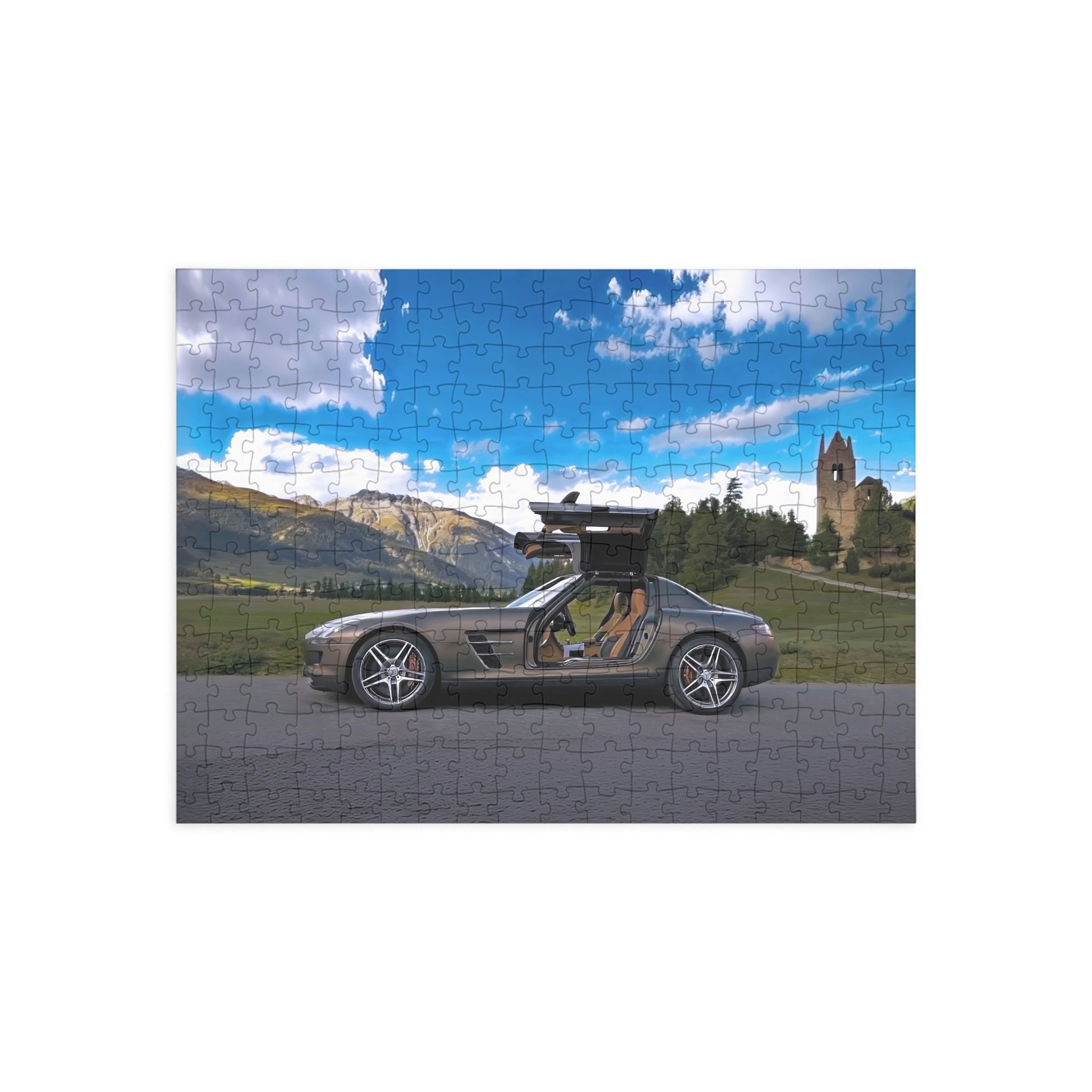 Sortscar Jigsaw Puzzle – Mercedes Edition - Mercedes-Benz SLS AMG