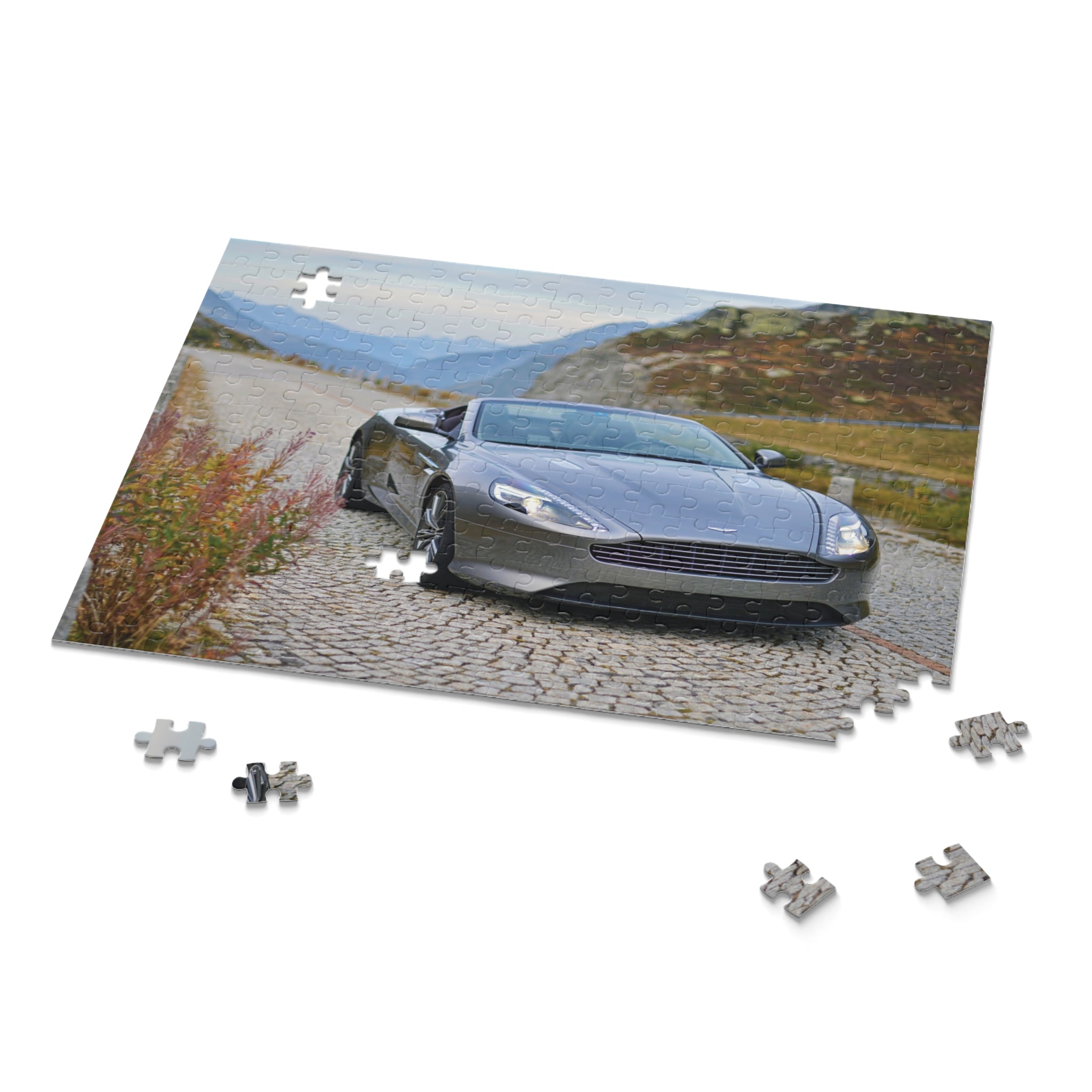 Sportscar Puzzle - 120, 252, 500-Piece Jigsaw - Aston Martin Edition - Aston Martin Virage Volante V12