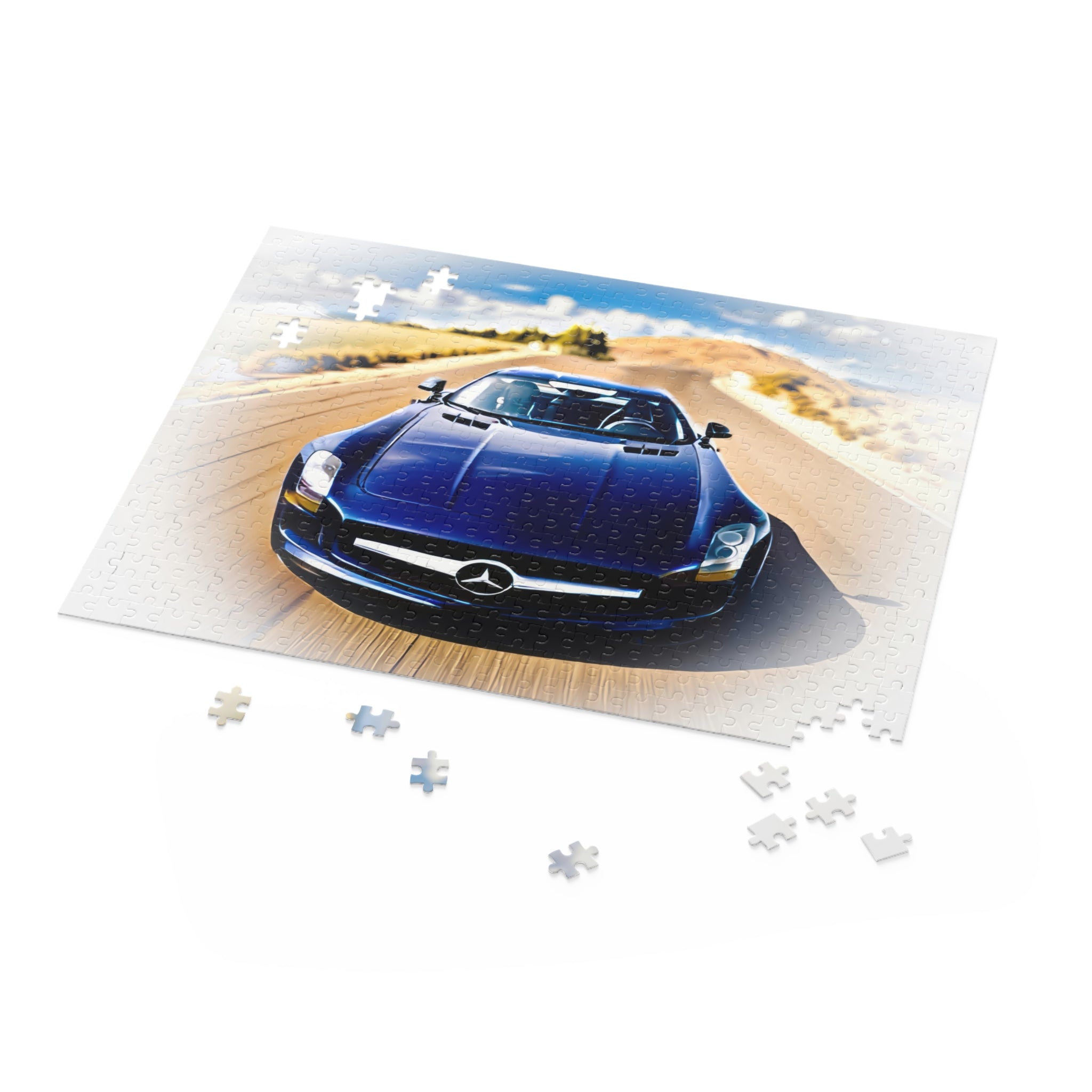 Sportscar Puzzle - 120, 252, 500-Piece Jigsaw - Mercedes Edition - Mercedes SLS