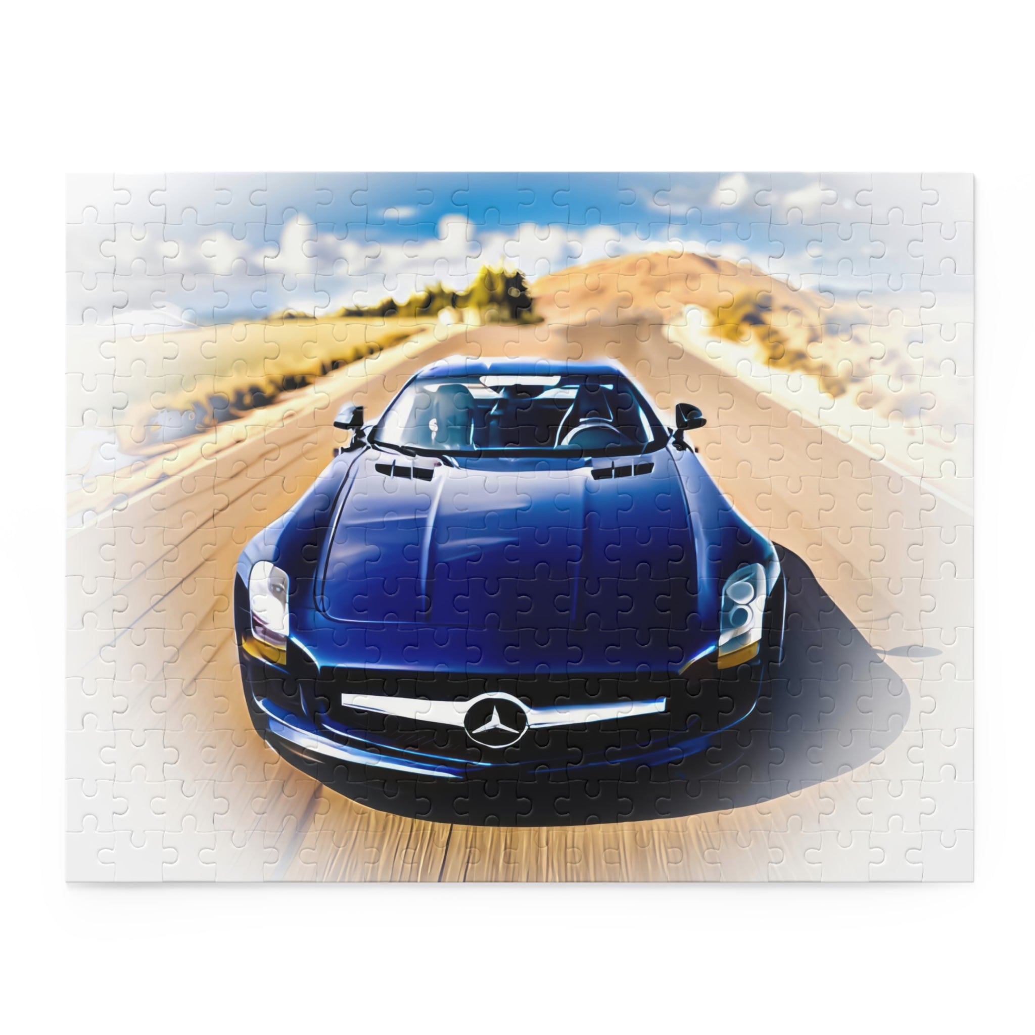 Sportscar Puzzle - 120, 252, 500-Piece Jigsaw - Mercedes Edition - Mercedes SLS