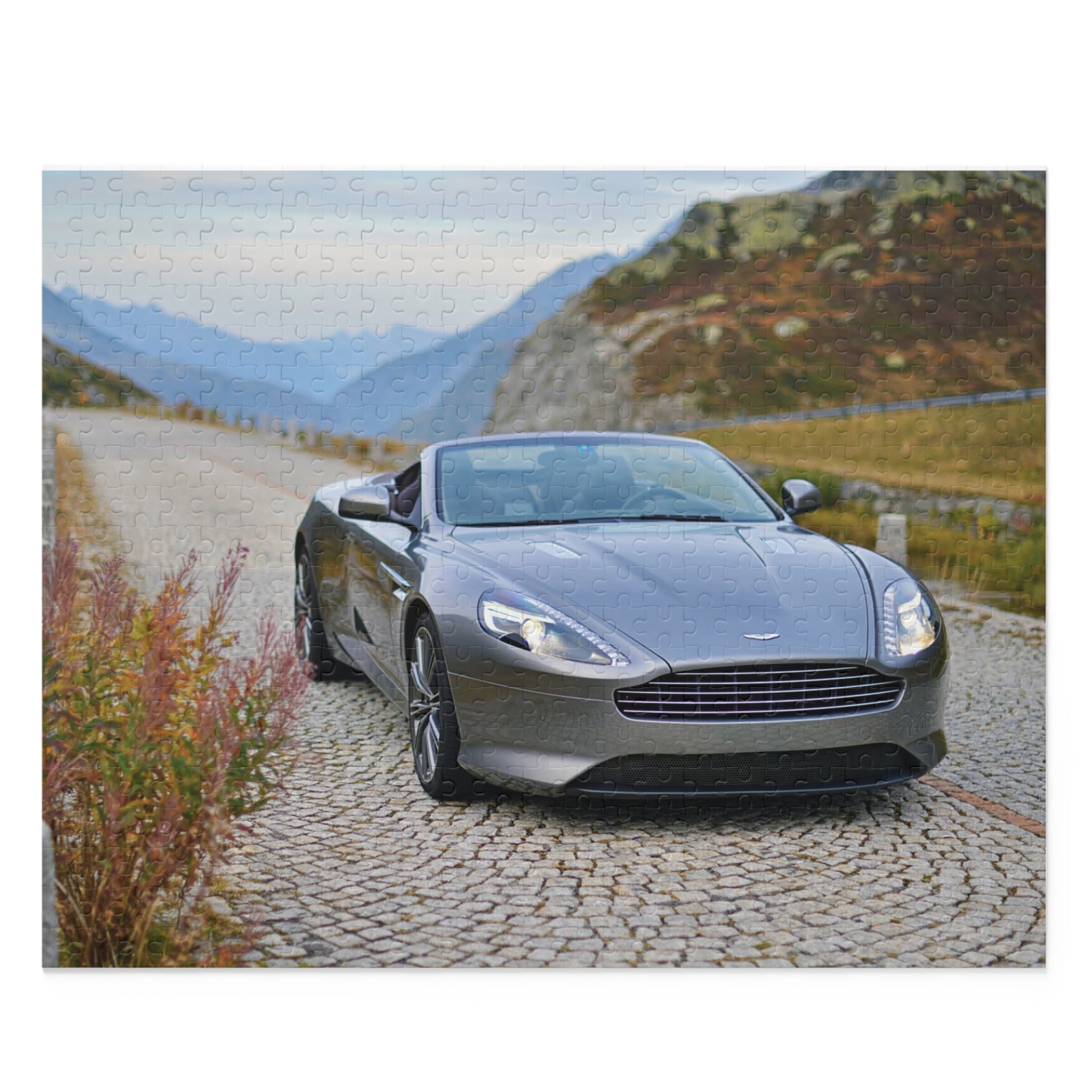Sportscar Puzzle - 120, 252, 500-Piece Jigsaw - Aston Martin Edition - Aston Martin Virage Volante V12