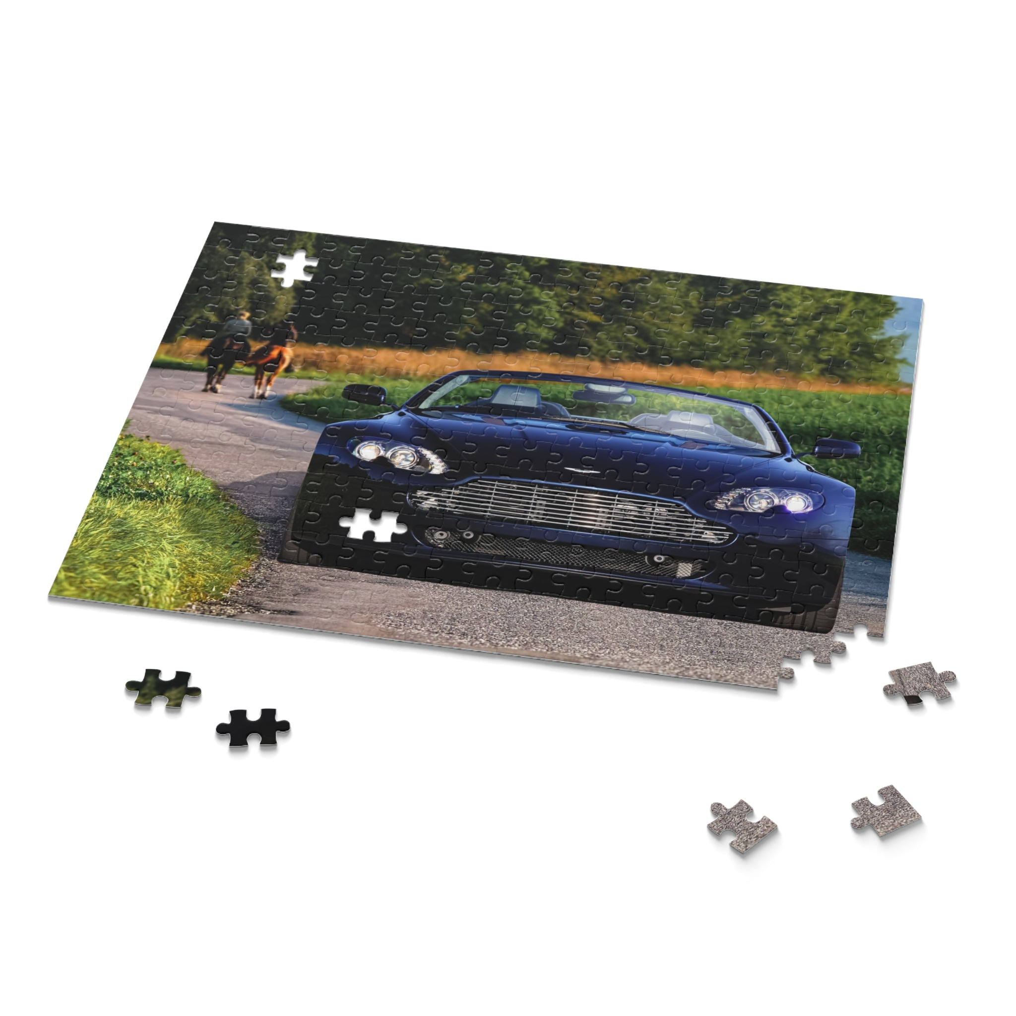 Sportscar Puzzle - 120, 252 & 500-Piece Jigsaw - Aston Martin Edition - V8 Vantage