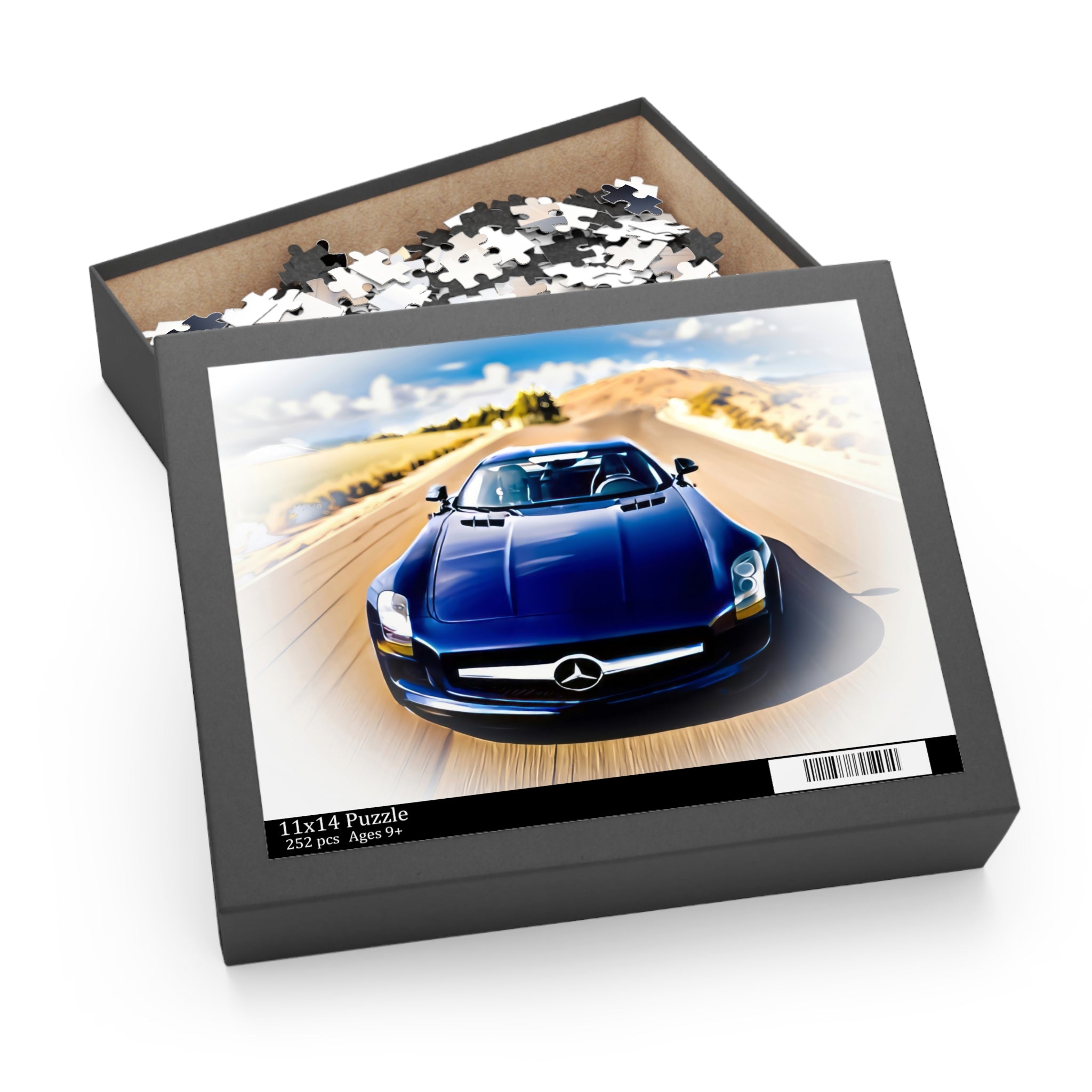 Sportscar Puzzle - 120, 252, 500-Piece Jigsaw - Mercedes Edition - Mercedes SLS