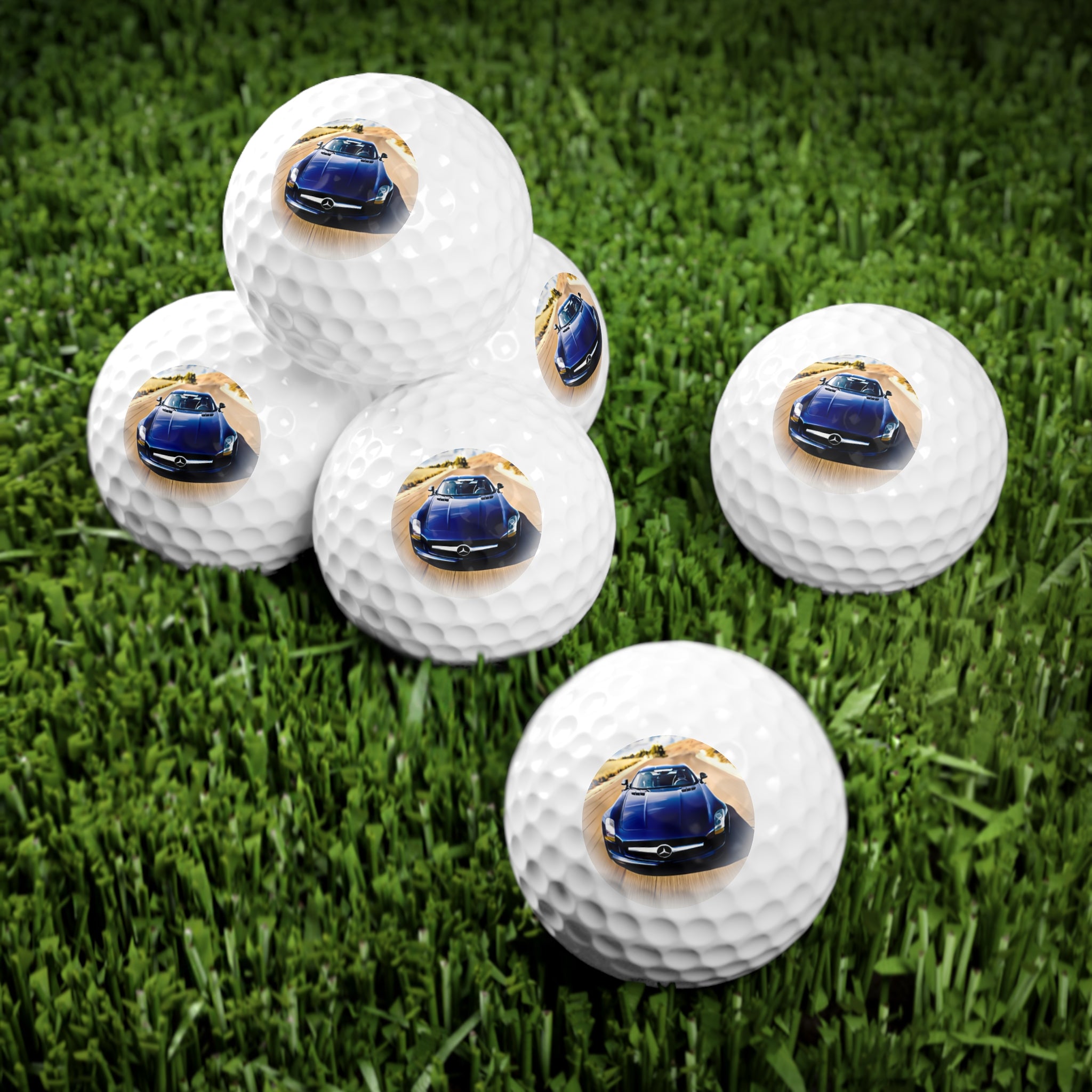 Custom Golf Balls - Mercedes Edition - Mercedes SLS