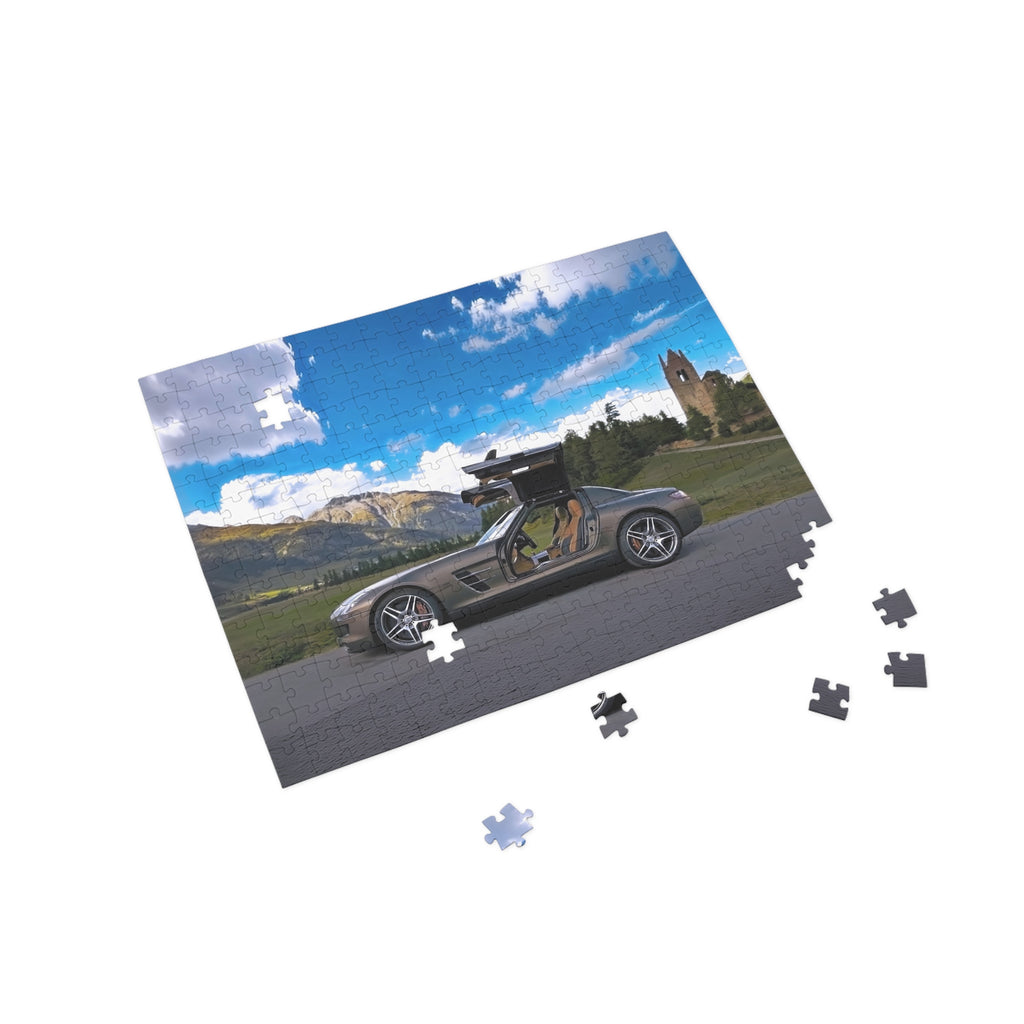 Sortscar Jigsaw Puzzle – Mercedes Edition - Mercedes-Benz SLS AMG