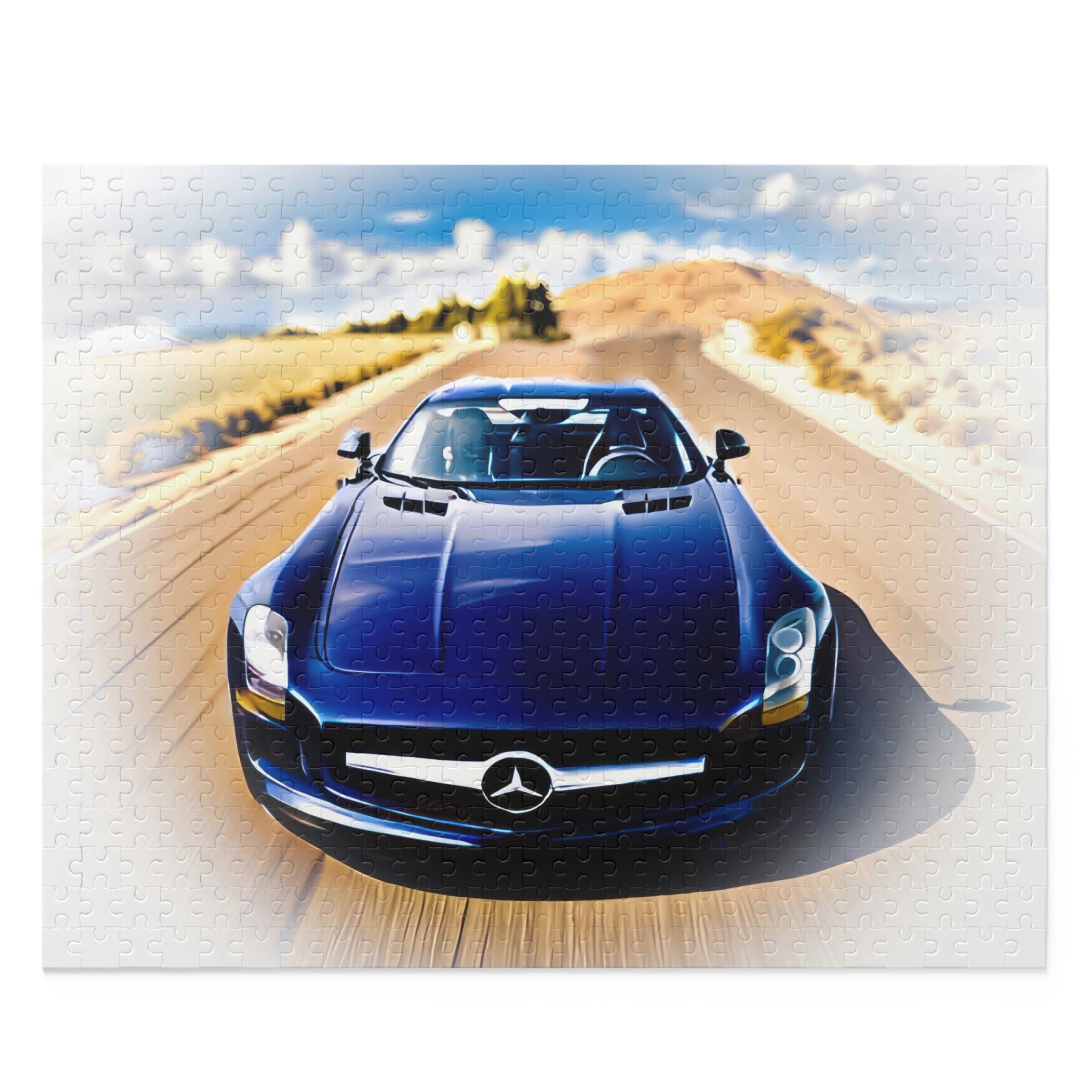 Sportscar Puzzle - 120, 252, 500-Piece Jigsaw - Mercedes Edition - Mercedes SLS