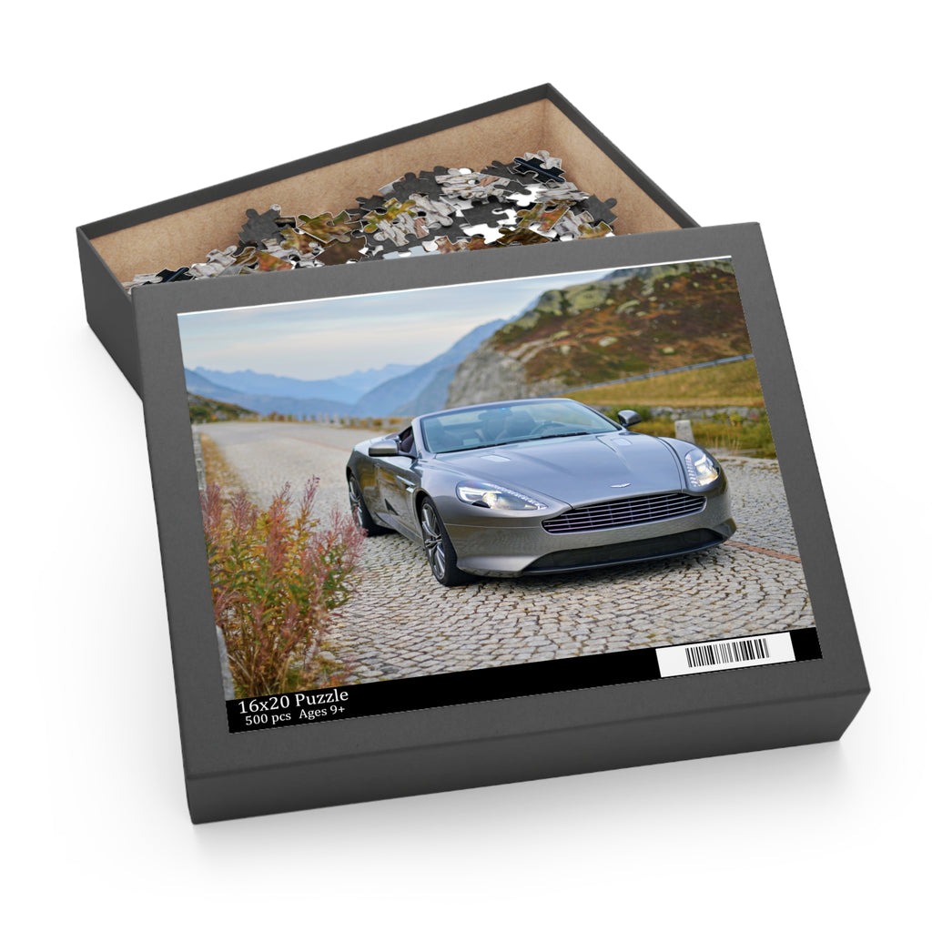 Sportscar Puzzle - 120, 252, 500-Piece Jigsaw - Aston Martin Edition - Aston Martin Virage Volante V12
