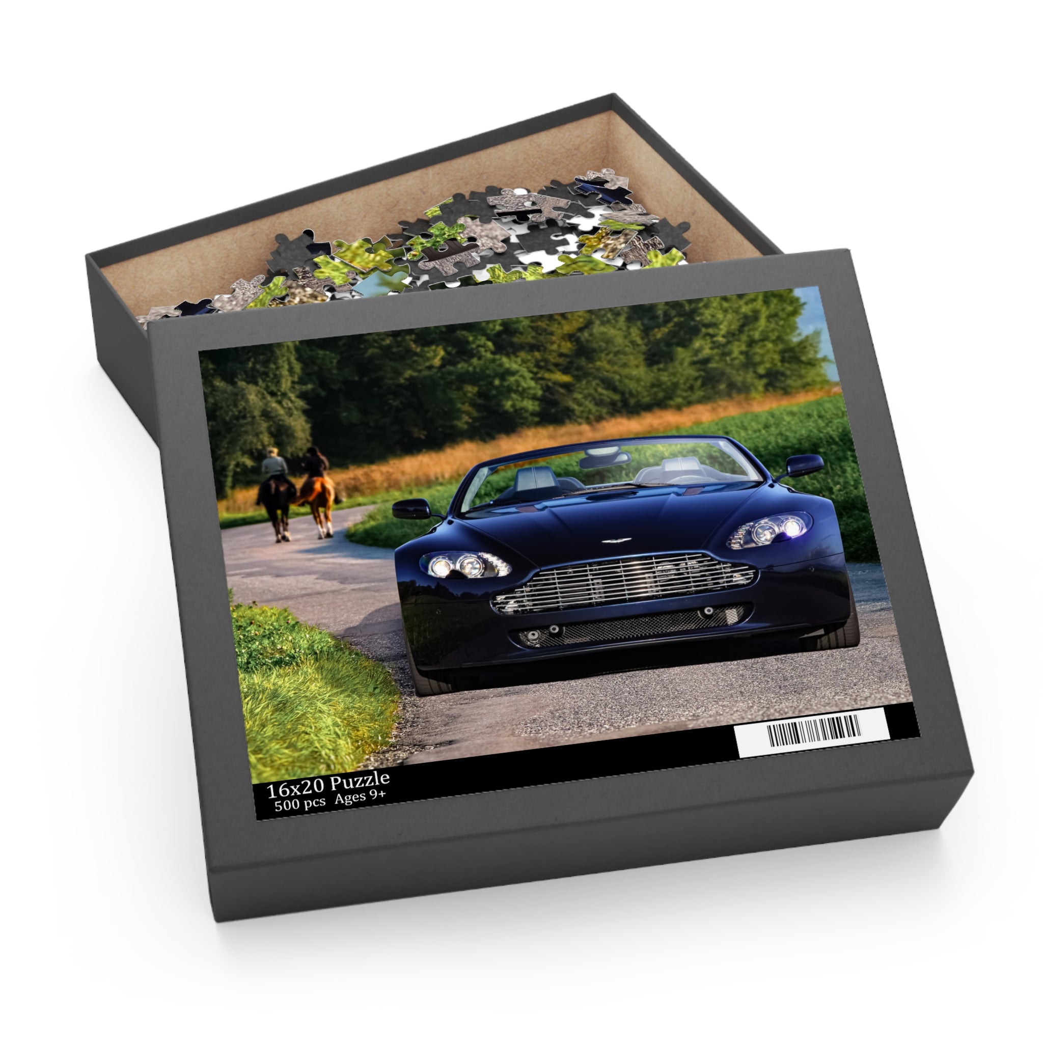 Sportscar Puzzle - 120, 252 & 500-Piece Jigsaw - Aston Martin Edition - V8 Vantage
