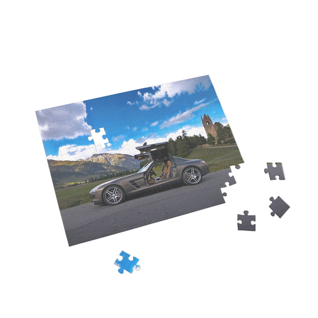 Sortscar Jigsaw Puzzle – Mercedes Edition - Mercedes-Benz SLS AMG