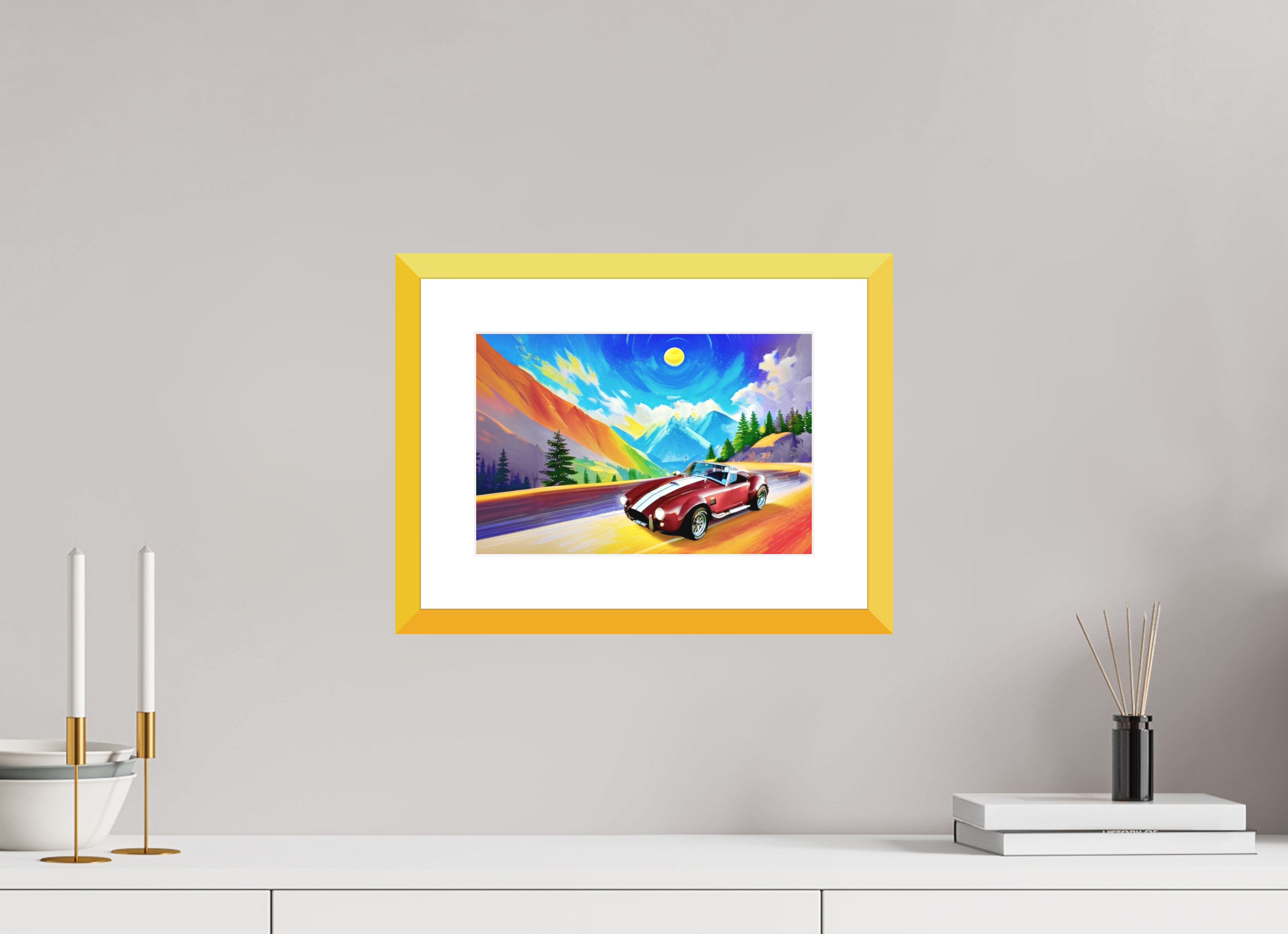 AC Cobra - Fine Art Print on Hahnemühle bamboo paper