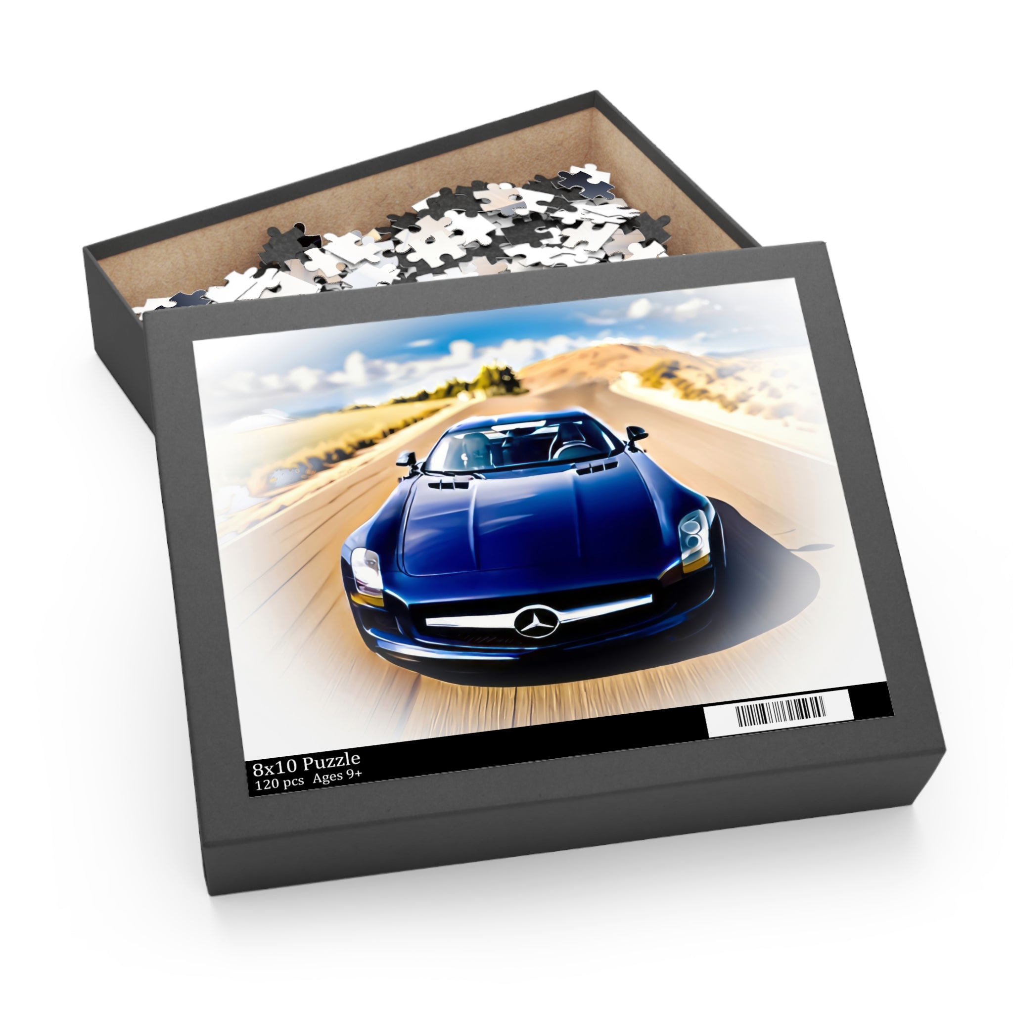 Sportscar Puzzle - 120, 252, 500-Piece Jigsaw - Mercedes Edition - Mercedes SLS