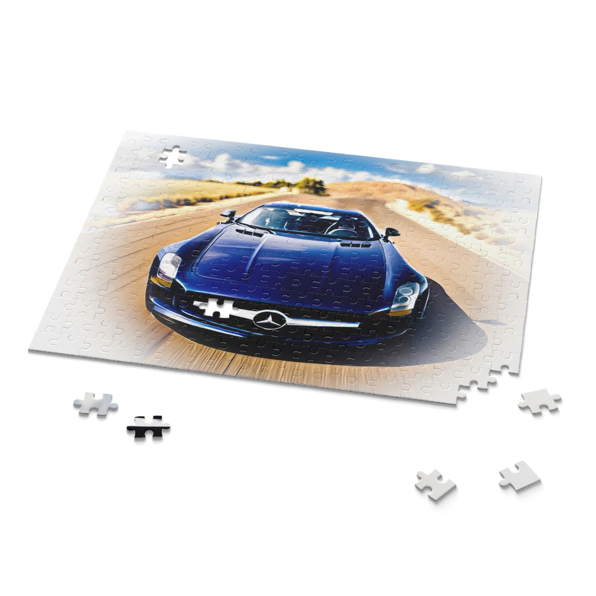 Sportscar Puzzle - 120, 252, 500-Piece Jigsaw - Mercedes Edition - Mercedes SLS