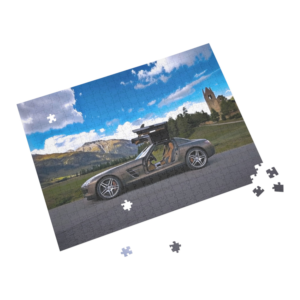 Sortscar Jigsaw Puzzle – Mercedes Edition - Mercedes-Benz SLS AMG