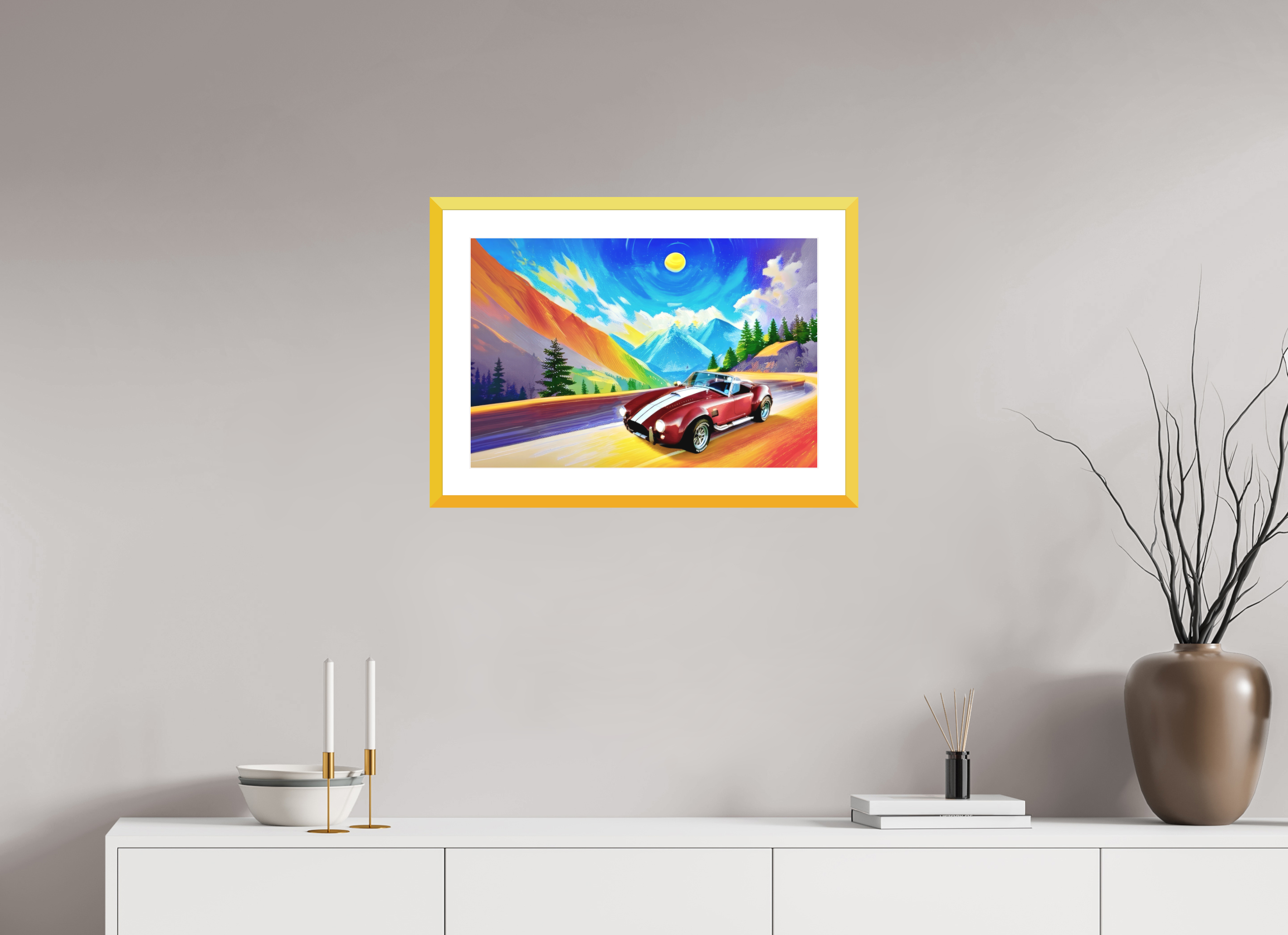 AC Cobra - Fine Art Print on Hahnemühle bamboo paper