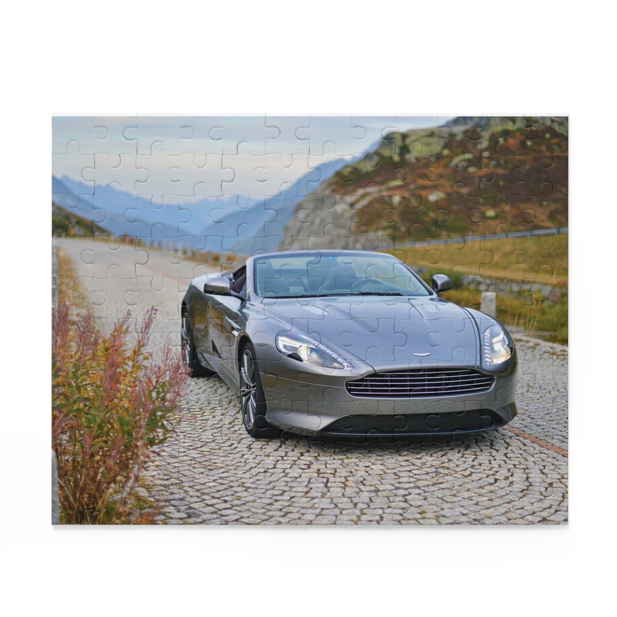 Sportscar Puzzle - 120, 252, 500-Piece Jigsaw - Aston Martin Edition - Aston Martin Virage Volante V12