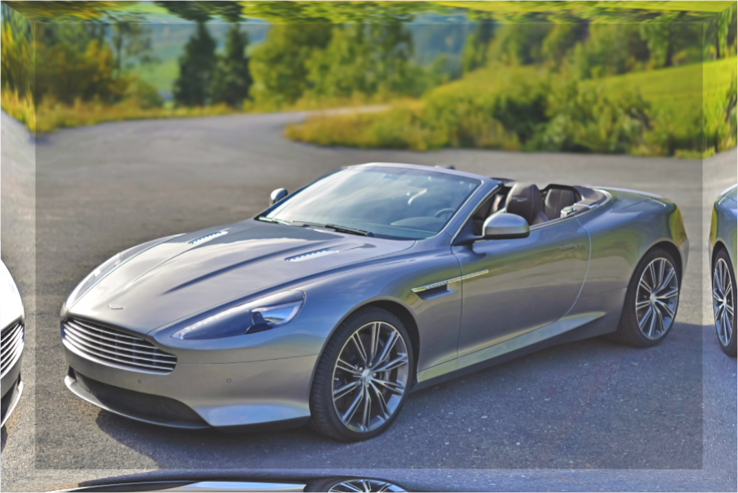 WhiteWall Acrylic Photo Block - Aston Martin Edition