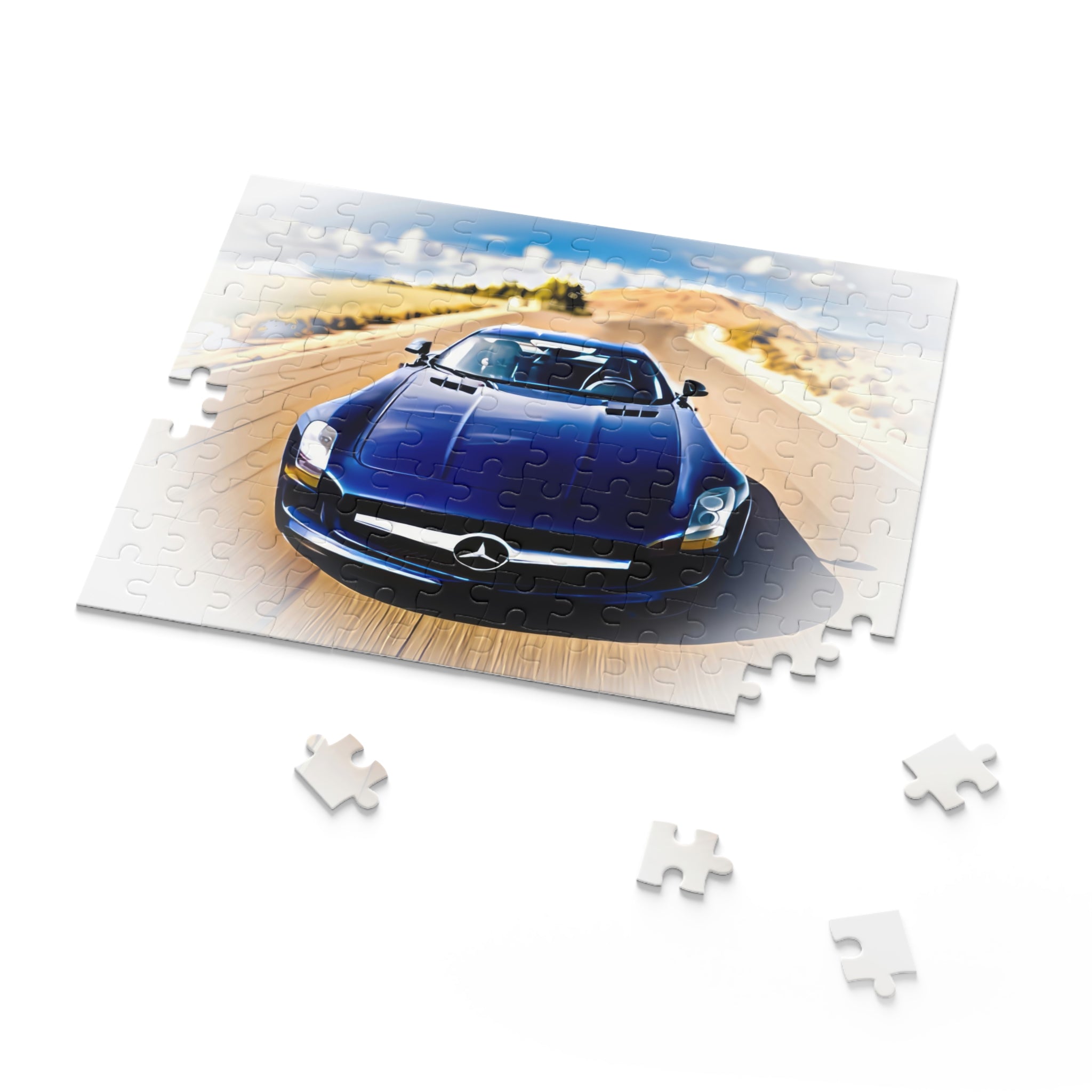 Sportscar Puzzle - 120, 252, 500-Piece Jigsaw - Mercedes Edition - Mercedes SLS