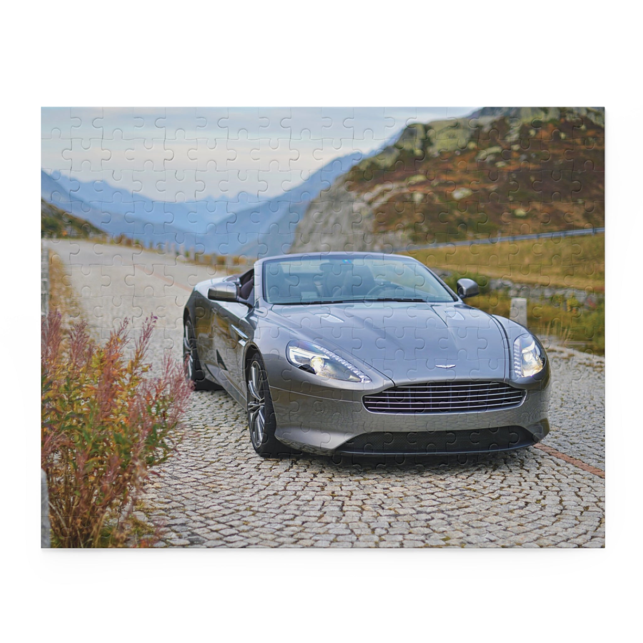 Sportscar Puzzle - 120, 252, 500-Piece Jigsaw - Aston Martin Edition - Aston Martin Virage Volante V12