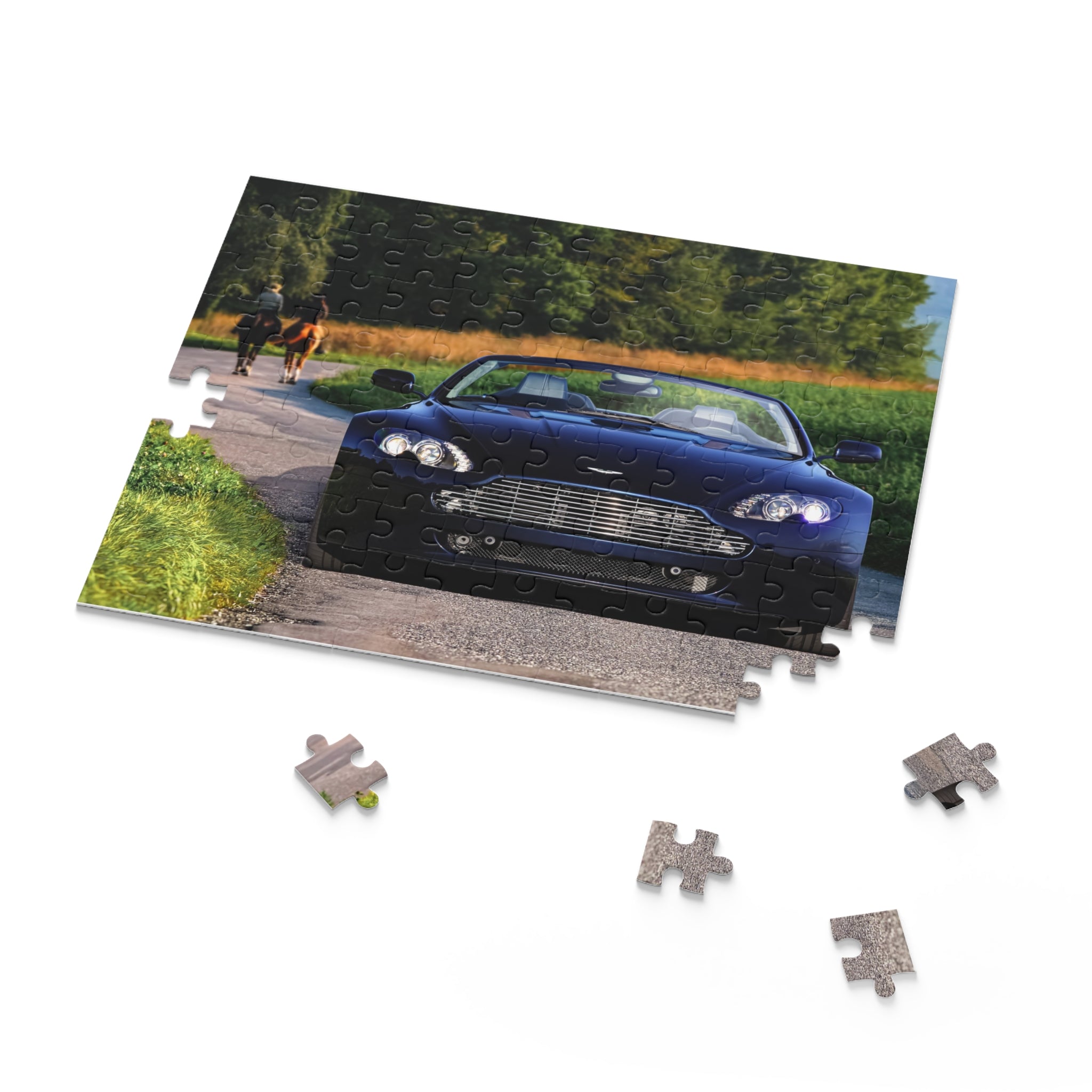 Sportscar Puzzle - 120, 252 & 500-Piece Jigsaw - Aston Martin Edition - V8 Vantage