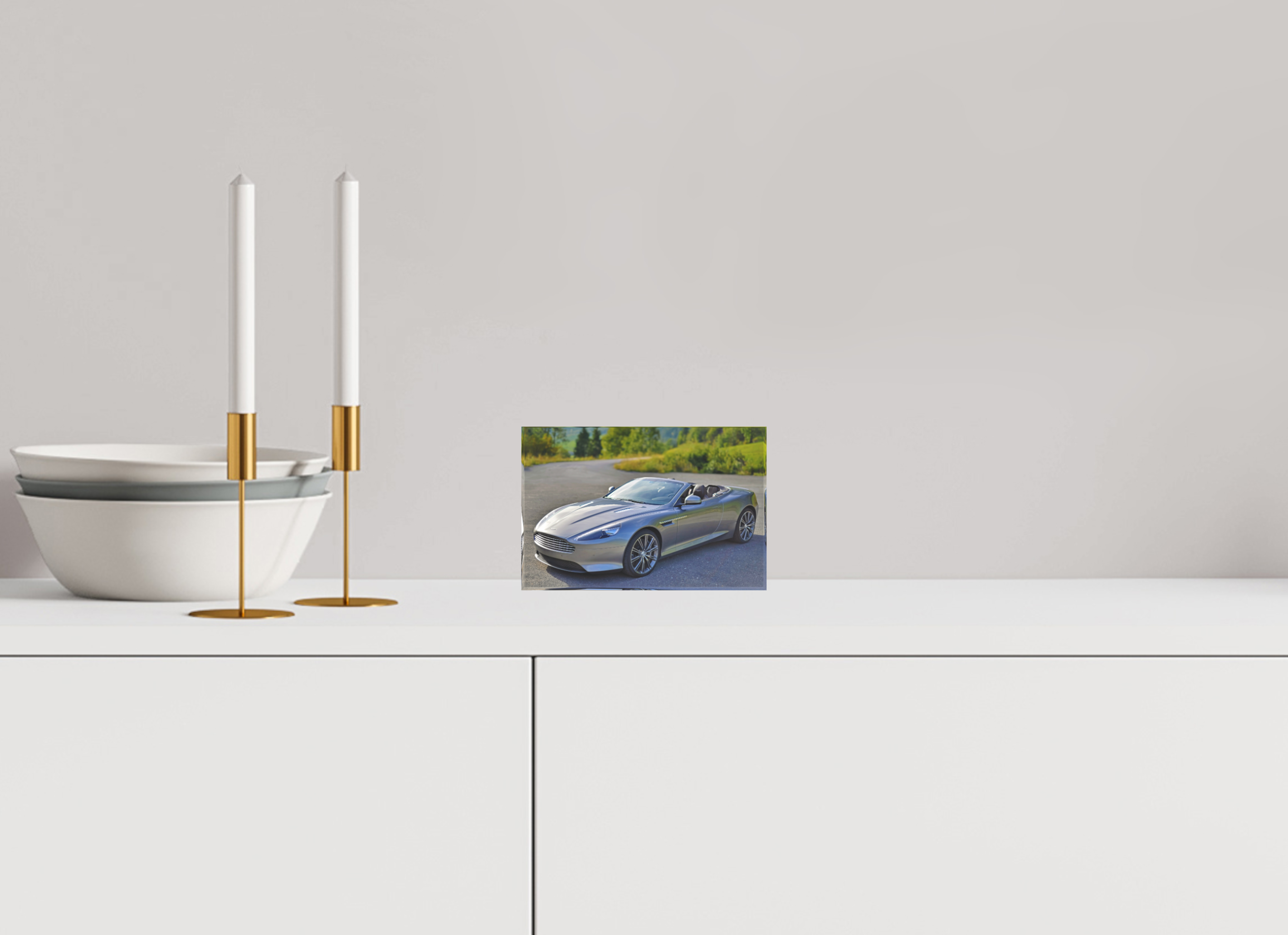 WhiteWall Acrylic Photo Block - Aston Martin Edition