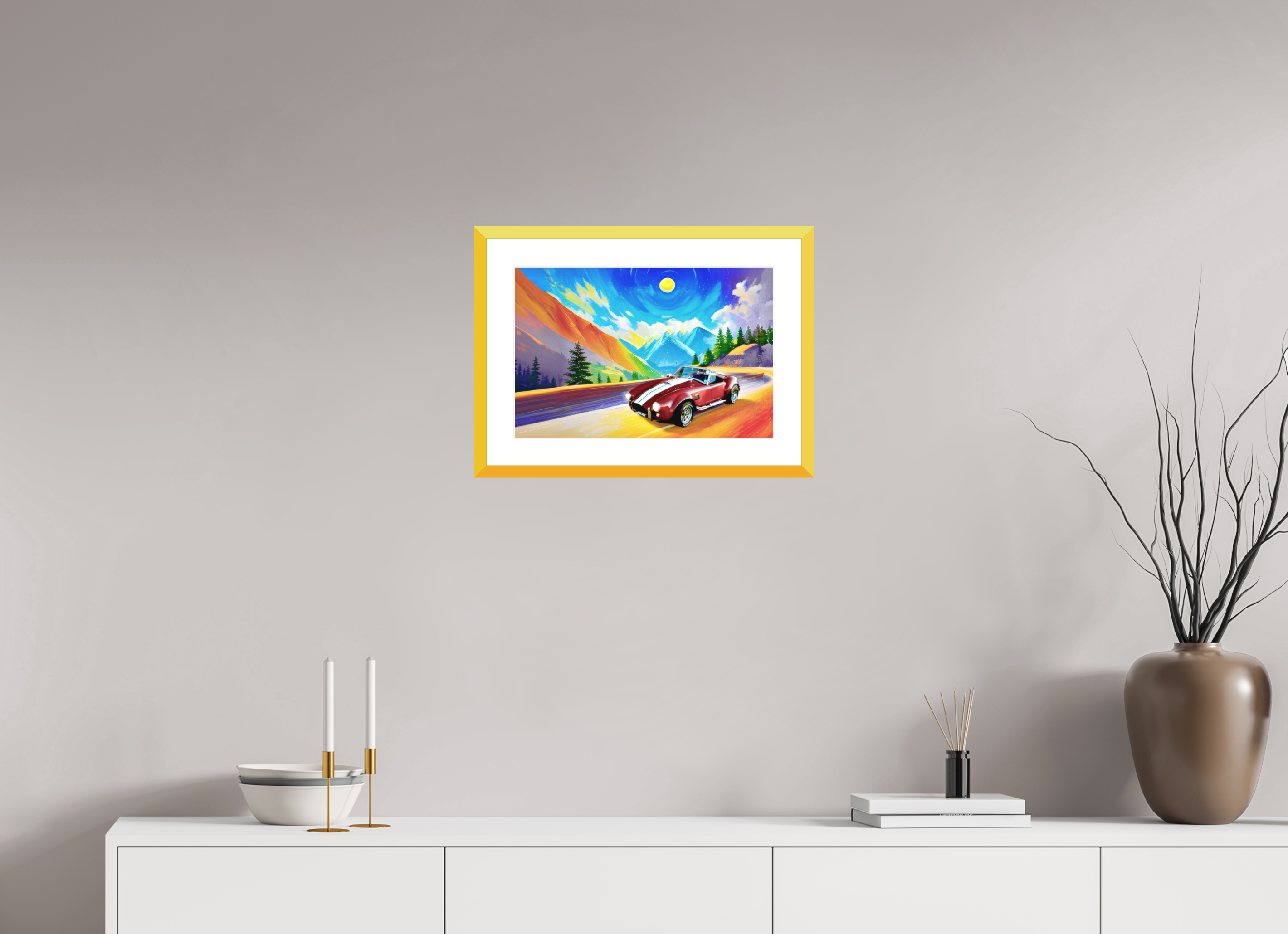 AC Cobra - Fine Art Print on Hahnemühle bamboo paper